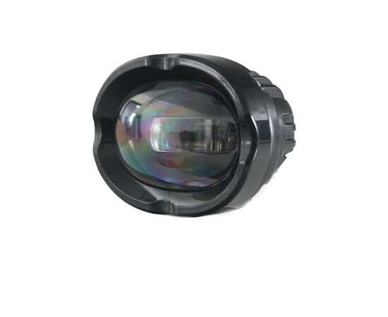 Маркерный фонарь 15W - Синяя полоса,  9016, 10-80V
