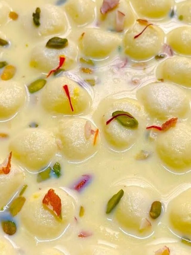 World's cheesiest desserts, India’s Rasmalai Became second most Favourite Dish