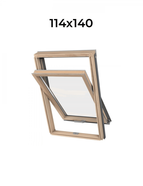 Окно мансардное двухкамерное KAV B1500 DAKEA® 114x140