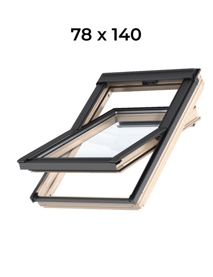 Мансардное окно VELUX® GZL 78*140 (Ручка сверху)