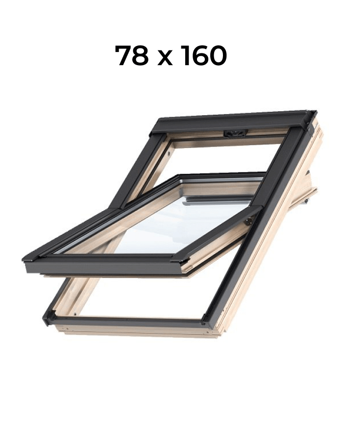 Мансардное окно VELUX® GZL 78*160 (Ручка сверху)