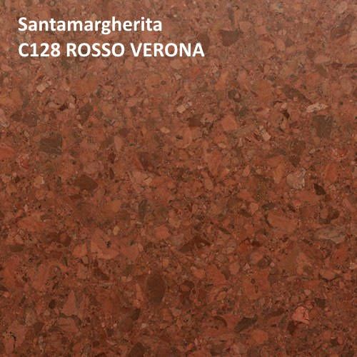 Кварцевый камень Santamargherita C128 ROSSO VERONA