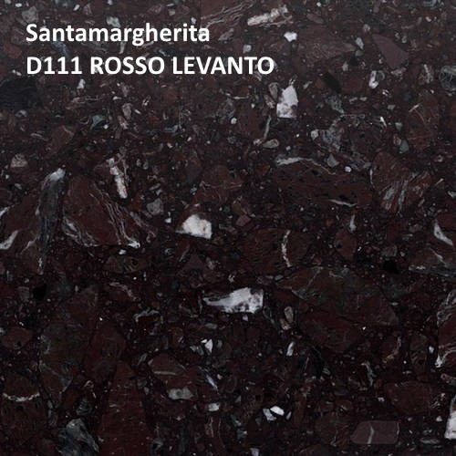 Кварцевый камень Santamargherita D111 ROSSO LEVANTO