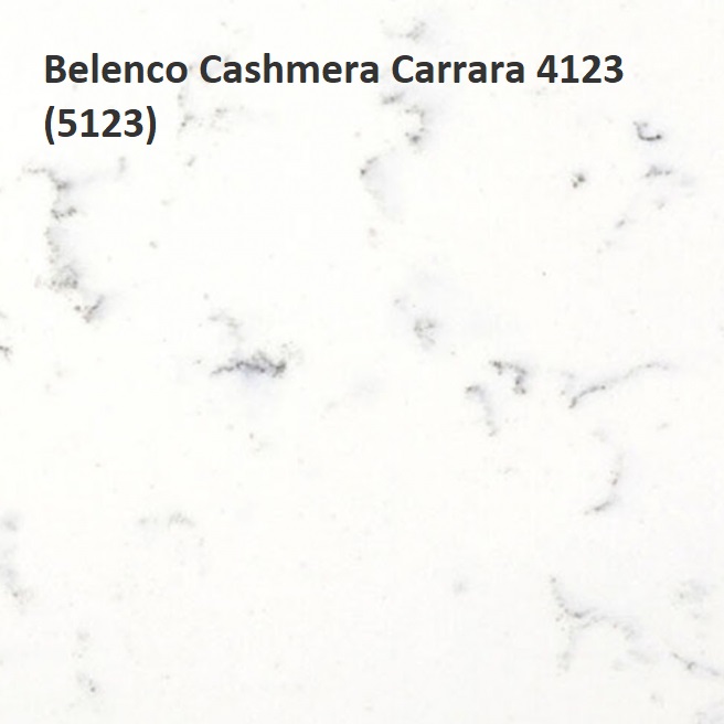 Кварцевый камень Belenco Cashmera Carrara 4123 (5123)