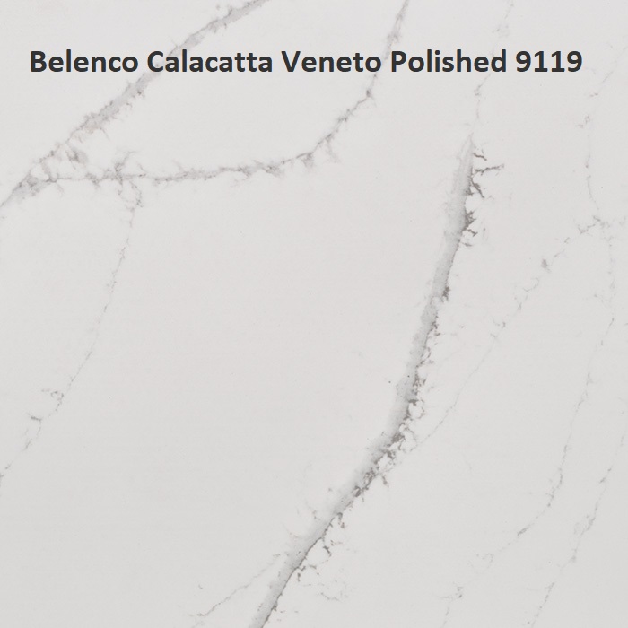Кварцевый камень Belenco Calacatta Veneto Polished 9119