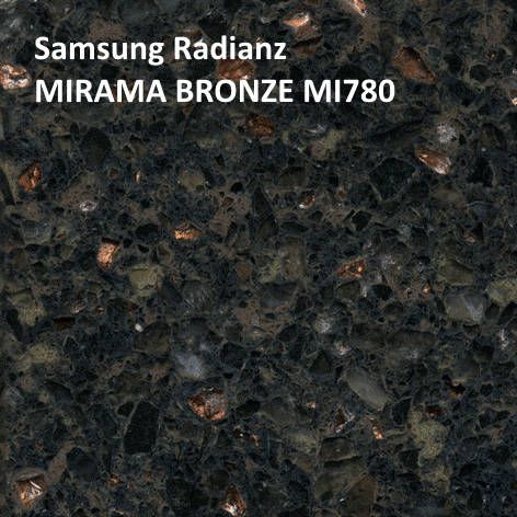 Кварцевый камень Samsung Radianz Mirama Bronze