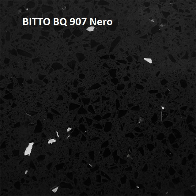 Кварцевый агломерат BITTO BQ 907 Nero