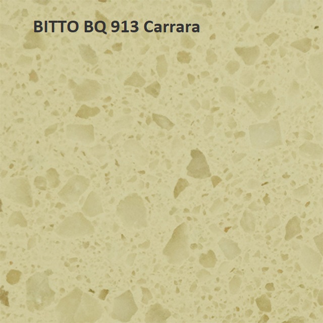 Кварцевый агломерат BITTO BQ 913 Carrara