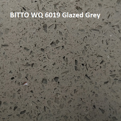 Кварцевый агломерат BITTO WQ 6019 Glazed Grey