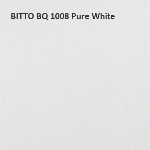 Кварцевый агломерат BITTO BQ 1008 Pure White