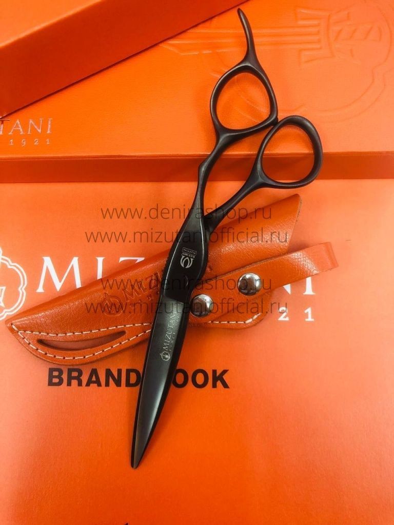 парикмахерские ножницы fit puffin 6.5 black edition картинка купить