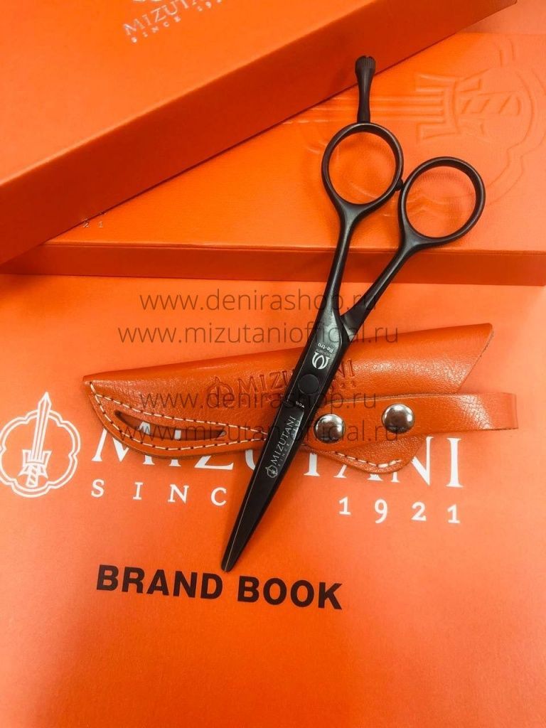 ножницы для стрижки black-smith re-tro titanium black 5.5 картинка купить