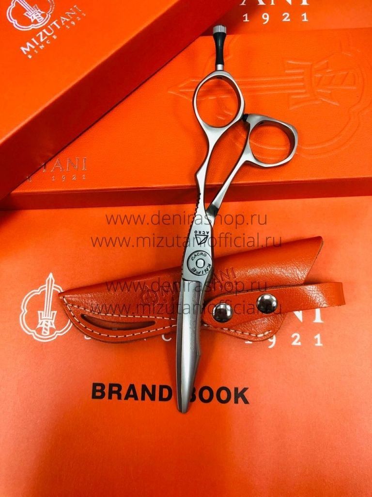 ножницы прямые acro knife slim mat 6.3 mizutani картинка купить