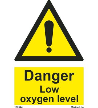 Danger low oxygen level 187544