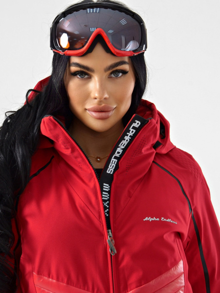 Женская горнолыжная куртка Alpha Endless 223/9262_10 Темно-Красный