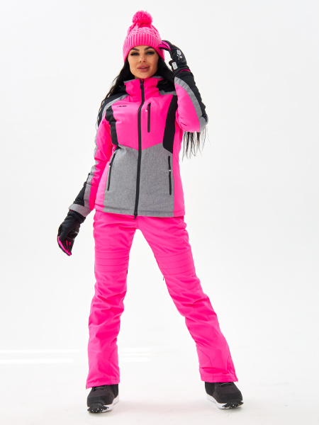 Женский горнолыжный / сноубордический костюм Alpha Endless Mountain Tech_2 Фуксия / брюки 423/001_3 Фуксия