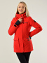 Женская удлиненная куртка / парка Azimuth 221/21839_9 Красный