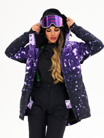 Женская горнолыжная сноубордическая куртка Alpha Endless Ultra Chaleur SNB 423/316_3 Разноцветный