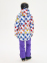 Женский сноубордический /горнолыжный костюм Alpha Endless Волшебное конфетти_003 / брюки 223/1421_PRP Фиолетовый