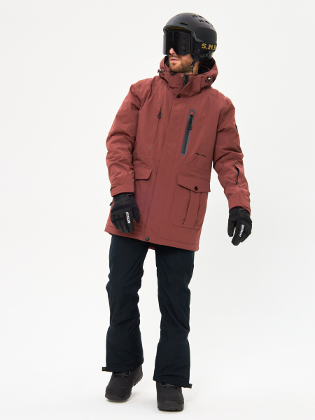 Мужская сноубордическая куртка Alpha Endless Suitable PRO 323/2829_20 Терракотовый
