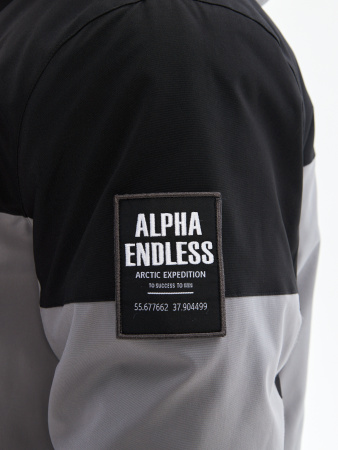 Мужская зимняя мебранная куртка Alpha Endless Cityscape 323/2620_21 Лунный Рок