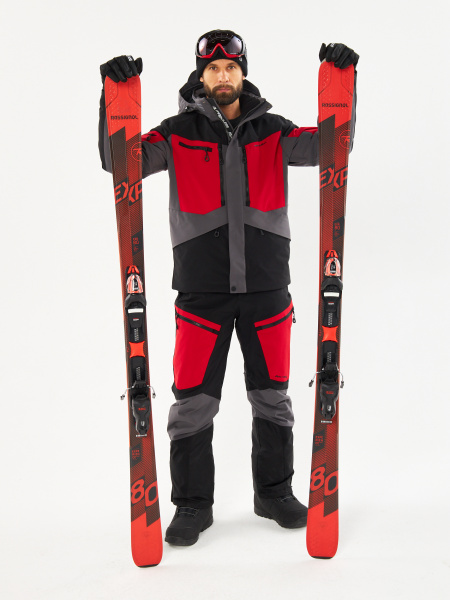 Мужской мембранный сноубордический / горнолыжный костюм Alpha Endless Time Space PRO 323/2823_17 Разноцветный