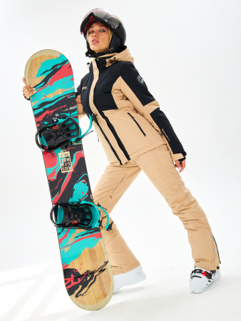 Женский горнолыжный / сноубордический костюм Alpha Endless Vertex Tech_1 Песочный / брюки 423/001_9 Песочный