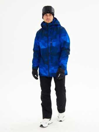 Мужской горнолыжный сноубордический костюм Alpha Endless Neon Crazy SNB 423/248_2 Разноцветный + P 224/001_1 Черный