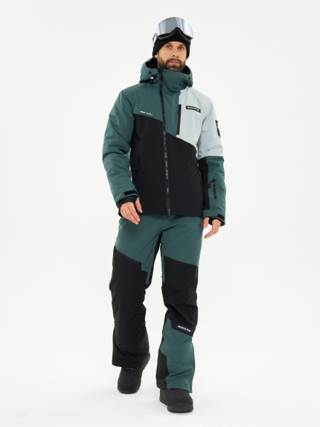 Мужской зимний мембранный горнолыжный / сноубордический костюм Alpha Endless Freestyler PRO 323/2822_25 Разноцветный + P 1К 832_25 Разноцветный