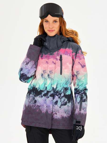 Женская зимняя сноубордическая куртка Alpha Endless Волшебное конфетти_008