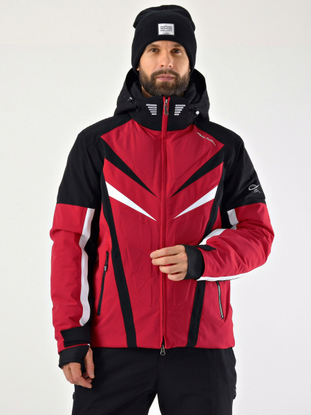 Мужская зимняя горнолыжная / сноубордическая куртка Alpha Endless 223/1919_10 Красный