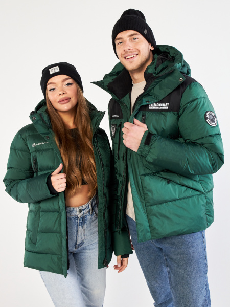 Женская зимняя куртка Azimuth 123/22951_15 Зеленый опал