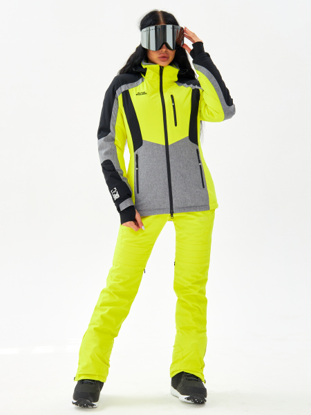 Женский горнолыжный / сноубордический костюм Alpha Endless Mountain Tech_3 Лимонно-желтый / брюки 423/001_5 Лимонно-желтый