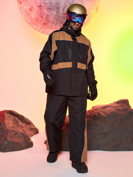 Мужской мембранный сноубордический / горнолыжный костюм Alpha Endless Slope 223/2330_004 Разноцветный