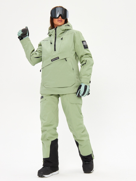 Женский мембранный зимний сноубордический / горнолыжный костюм Alpha Endless SnowQuadro PRO 323/2957_23 Разноцветный