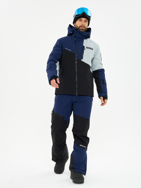 Мужской зимний мембранный горнолыжный / сноубордический костюм Alpha Endless Freestyler PRO 323/2822_22 Разноцветный + P 1К 832_22 Разноцветный