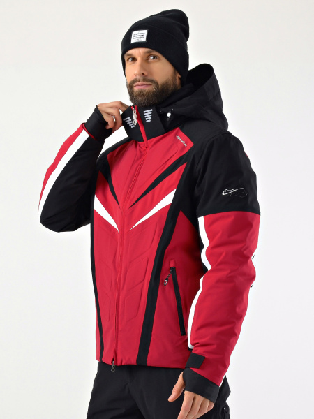 Мужская зимняя горнолыжная / сноубордическая куртка Alpha Endless 223/1919_10 Красный