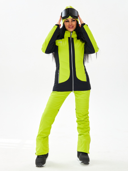 Женский горнолыжный / сноубордический костюм Alpha Endless Peak Tech_4 Лайм / брюки 423/001_11 Лайм