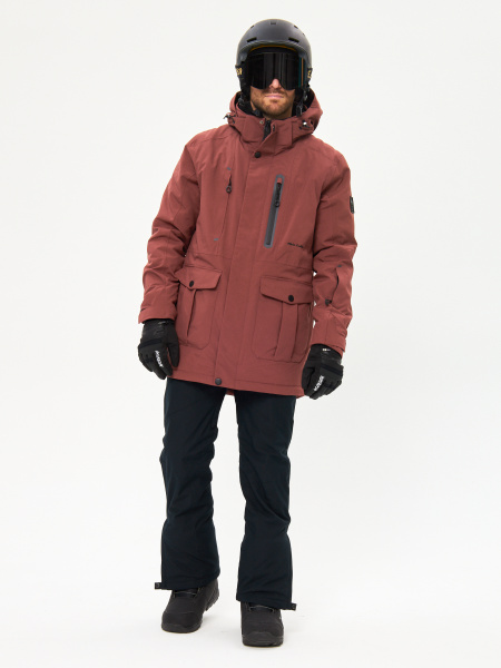 Мужская сноубордическая куртка Alpha Endless Suitable PRO 323/2829_20 Терракотовый