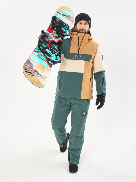 Мужской мембранный сноубордический / горнолыжный костюм Alpha Endless Hardwear PRO 323/2826_19 Разноцветный