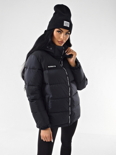 Женская городская зимняя куртка AZIMUTH В 20551_94 Черный