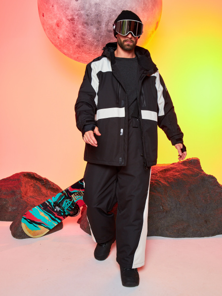 Мужской мембранный сноубордический / горнолыжный костюм Alpha Endless Slope 223/2330_003 Разноцветный