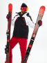Мужской мембранный горнолыжный / сноубордический костюм Alpha Endless Ardor Tech 423/148_4 Белый + P 423/002_22 Красный