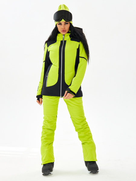 Женский горнолыжный / сноубордический костюм Alpha Endless Peak Tech_4 Лайм / брюки 423/001_11 Лайм