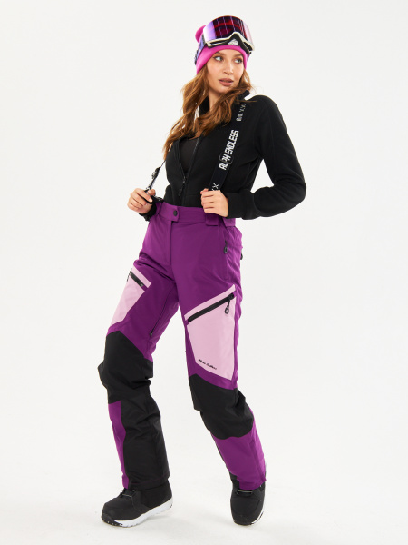 Женский мембранный сноубордический / горнолыжный костюм Alpha Endless Time Space PRO 323/2956_12 Разноцветный