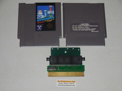 Gyromite Game with NES Famicom Adapter