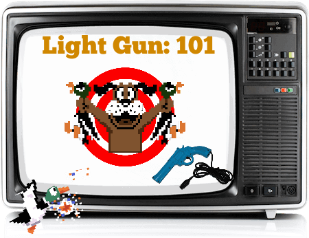 why do light guns only work on crt