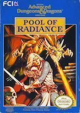 Pool of Radiance NES Box