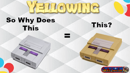 Reasons For Yellowing Video Game Console