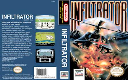 Infiltrator - Worst Nintendo NES Game